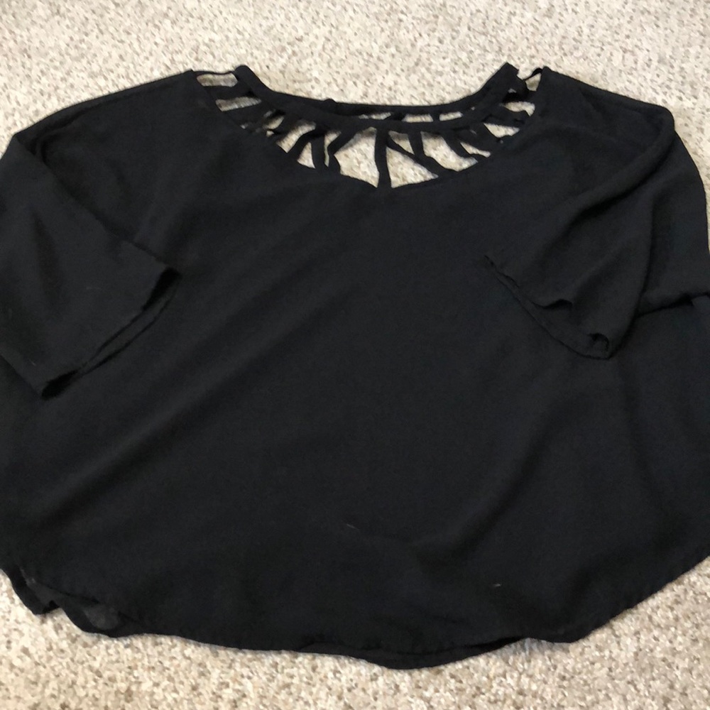 Caged blouse!